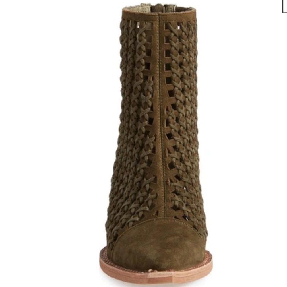 Jeffrey Campbell Oakwood Suede Bootie - Picture 4 of 15
